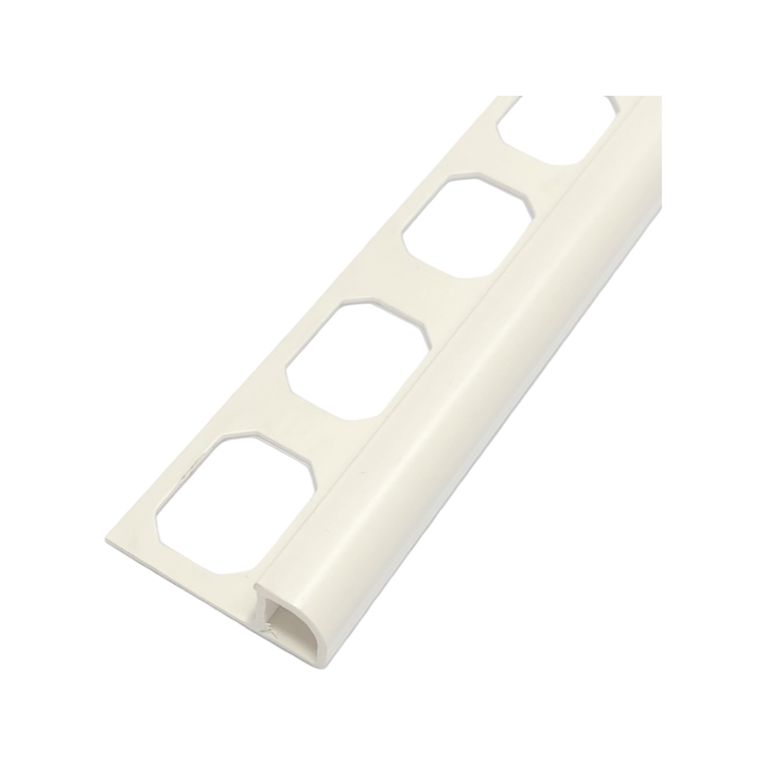 Rundprofil Kunststoff Weiss – Stk à 2.50 m1