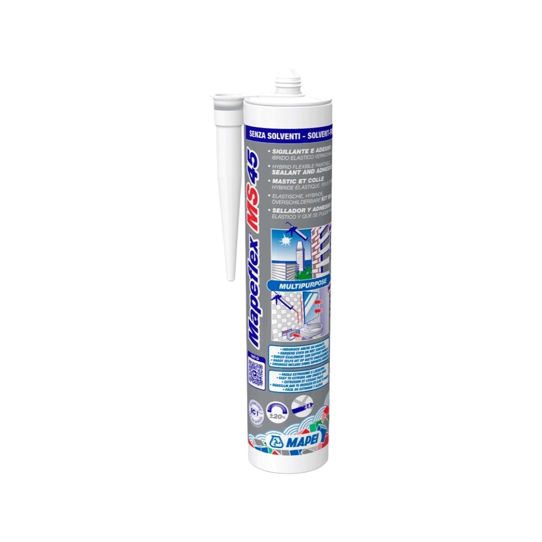 009 - Mapeflex MS45 Weiss – Hybrid – Kartusche à 300 ml